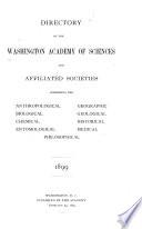 Directory of the Washington Academy of Sciences and Its ... Affiliated Societies