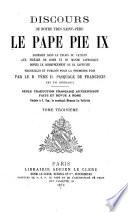 Discours depuis le commencement de sa captivité