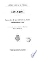 Discurso leído por el Excmo. Sr. D. Eduardo Dato e Iradier en la sesión estatutaria celebrada en Barcelona el 28 de enero de 1912