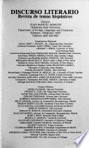 Discurso Literario