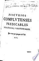 Discursos complutenses