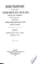 Discursos parlementarios: Córtes de 1820 á 1821, Legislatura de 1820