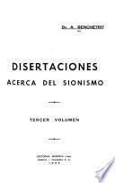 Disertaciones acerca del sionismo