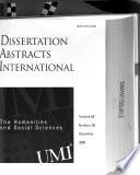 Dissertation Abstracts International