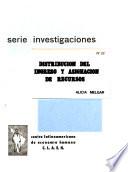 Distribución del ingreso y asignación de recursos