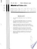 District of Columbia Register