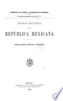 Division municipal de la Republica Mexicana