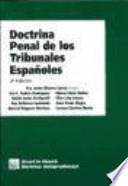 Doctrina penal de los tribunales españoles