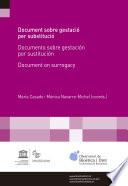 Document sobre gestació per substitució