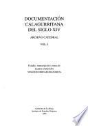 Documentación calagurritana del siglo XIV