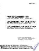Documentación de la FAO.