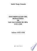 Documentación del Monasterio de San Salvador de Oña: 1319-1350