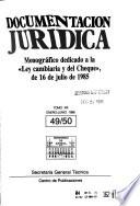 Documentación jurídica