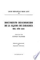 Documento desconocido de la aljama de Zaragoza del año 1331