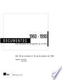 Documentos, 1960-1990