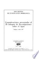 Documentos de investigación hidrológica