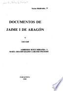 Documentos de Jaime I de Aragón