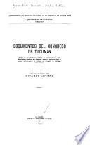 Documentos del Congreso de Tucumán