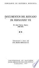 Documentos del reinado de Fernando VII.