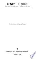 Documentos, discursos y correspondencia