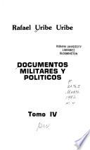 Documentos militares y políticos