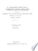 Documentos orgánicos (nos. 001 a 006). Documentos internos (nos. 001 a 045). Conclusiones (nos. 001 a 011)