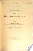 Documentos para la historia Argentina