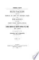 Documentos para la historia de la guerra separatista del Perú
