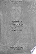Documentos para la historia de la Orden Franciscana en América Central 1523-1937: 1754-1937