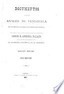 Documentos para los anales de Venezuela: Segundo período, [1831-1840
