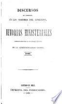 Documentos parlamentarios: 1861