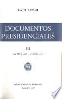 Documentos presidenciales