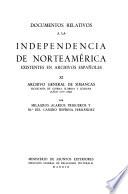 Documentos relativos a la independencia de Norteamérica existentes en archivos españoles