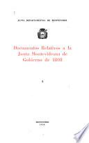 Documentos relativos a la Junta Montevideana de Gobierno de 1808