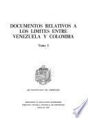Documentos relativos a los límites entre Venezuela y Colombia