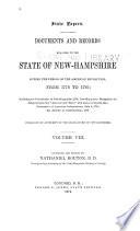 Documents and Records Relating to the State of New-Hampshire