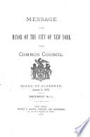 Documents of the Board of Aldermen of the City of New-York