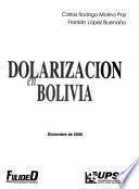 Dolarización en Bolivia