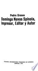 Domingo Navas Spínola, impresor, editor y autor