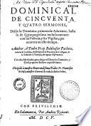 Dominical de cincuenta y quatro sermones...