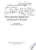 Don Andrés Ambrosio de Llanos y Valdés