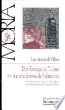 Don Enrique de Villena en la cueva famosa de Salamanca