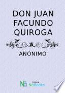 Don Juan Facundo Quiroga