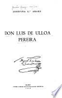 Don Luis de Ulloa Pereira