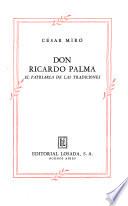 Don Ricardo Palma