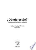 Dónde están?