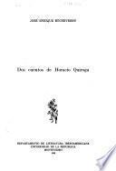 Dos cuentos de Horacio Quiroga