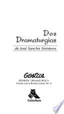 Dos dramaturgias de José Sanchis Sinisterra