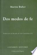 Dos modos de fe