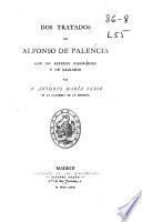 Dos tratados de Alfonso de Palencia